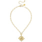 Bulldog Paperclip Necklace