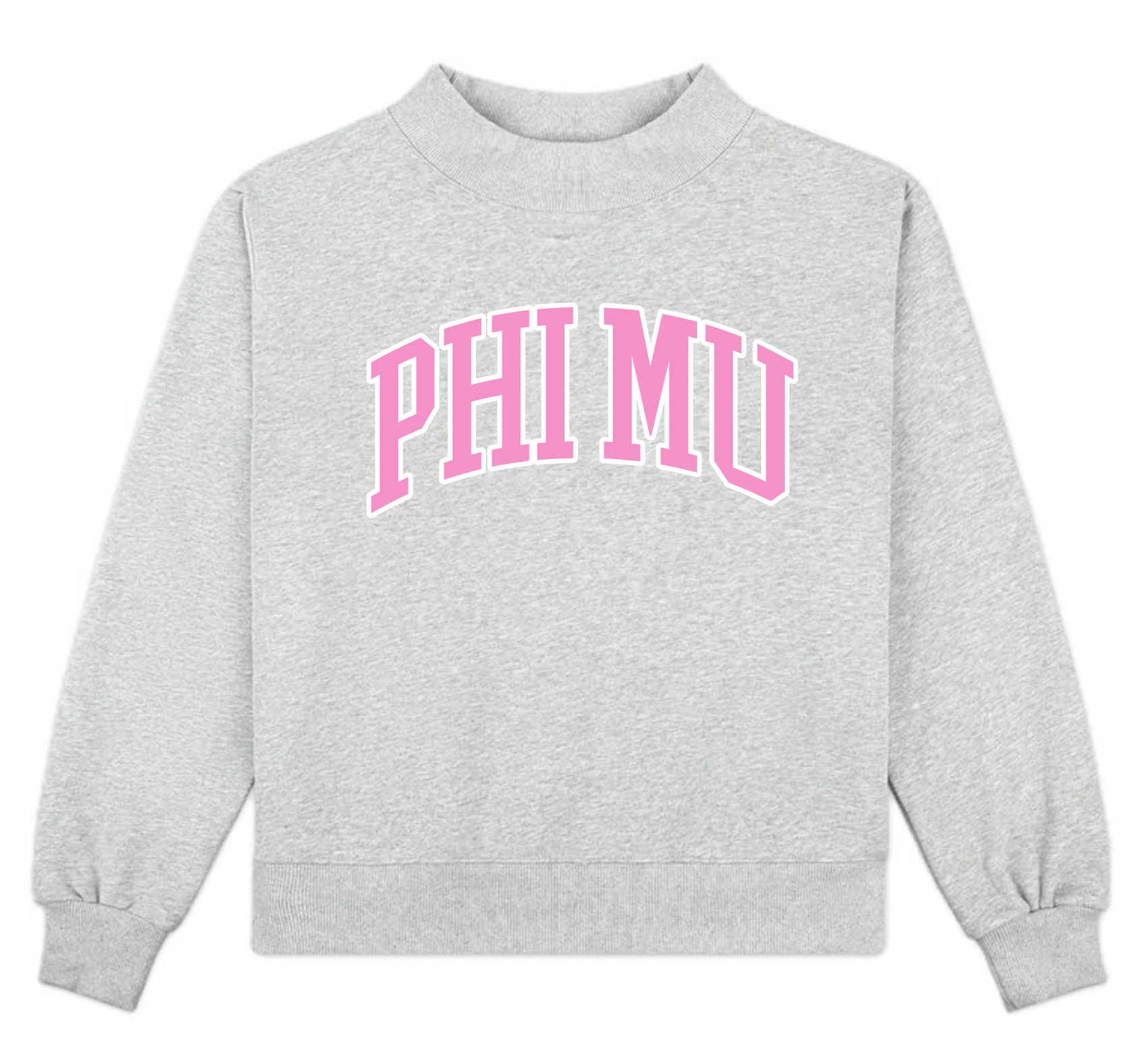 Sorority Mock Neck Crew