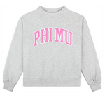 Sorority Mock Neck Crew