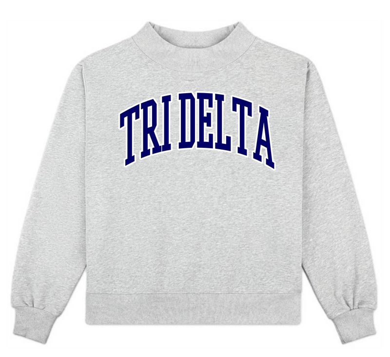 Sorority Mock Neck Crew