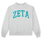 Sorority Mock Neck Crew