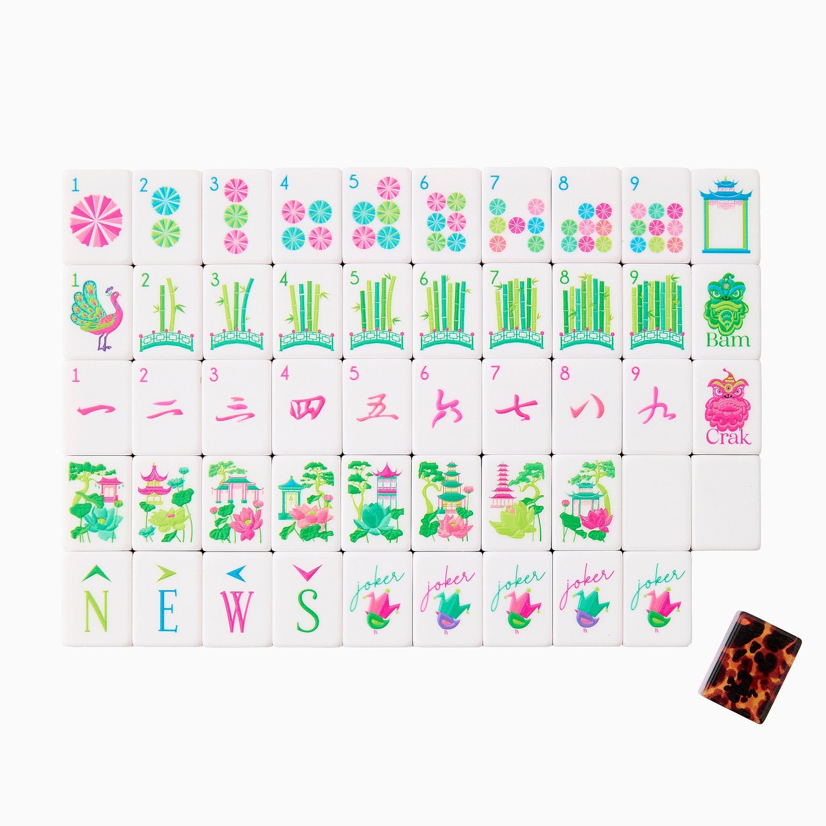 View 38 of Oh My Mahjong Tiles, acrylic