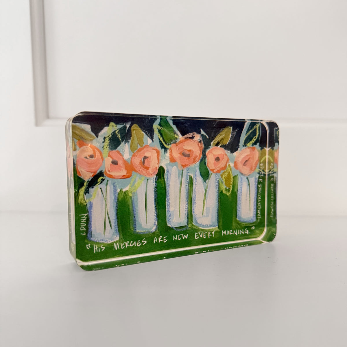 Acrylic Scripture Block