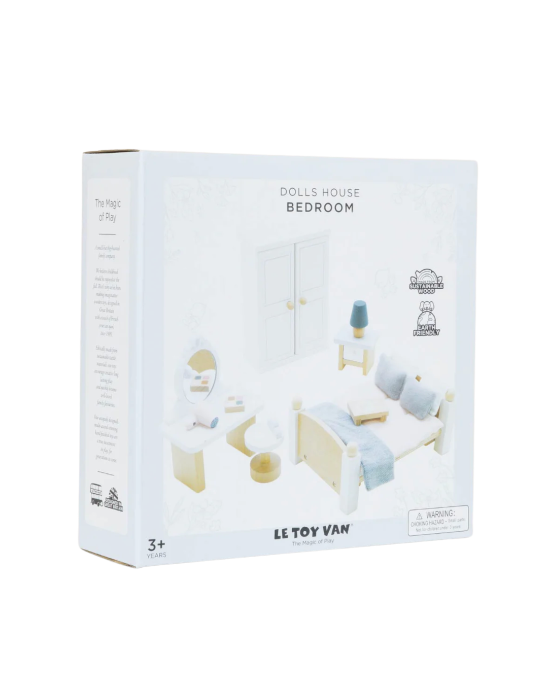 Dolls House Bedroom, 19-piece by Le Toy Van