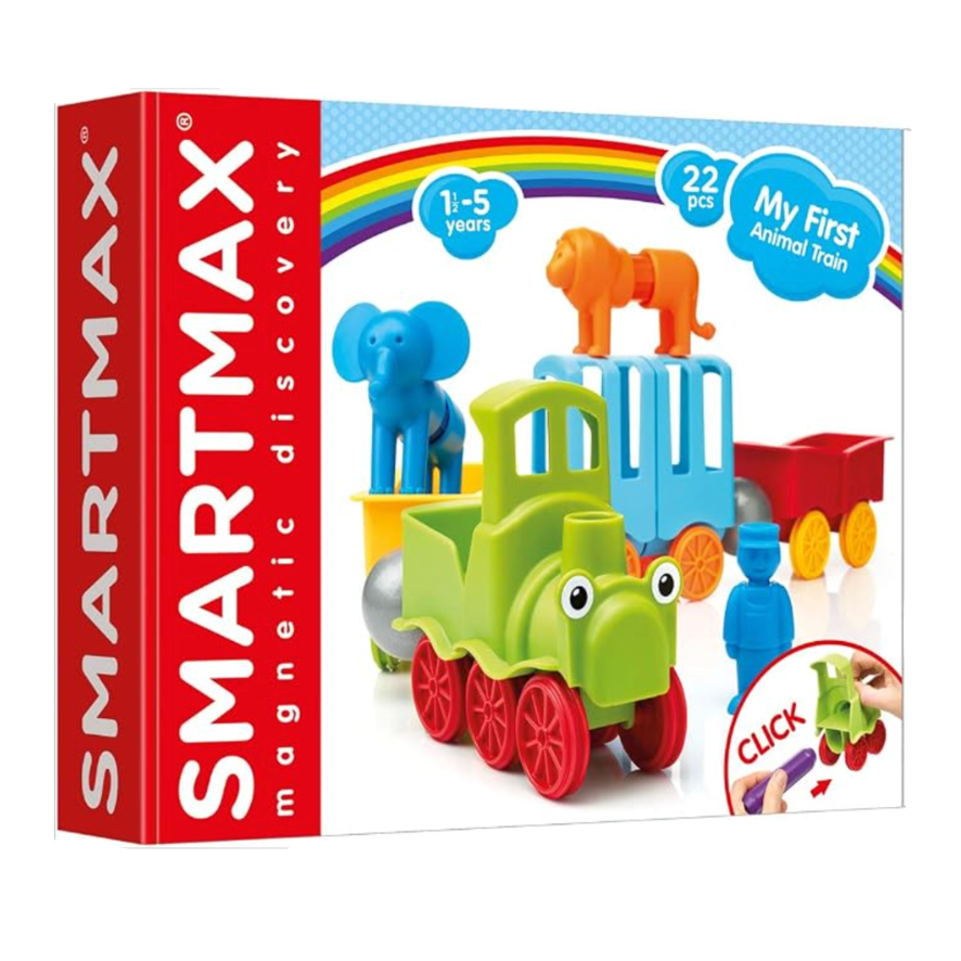 SmartMax My First Animal Train, 22-piece by Smart Toys and Games