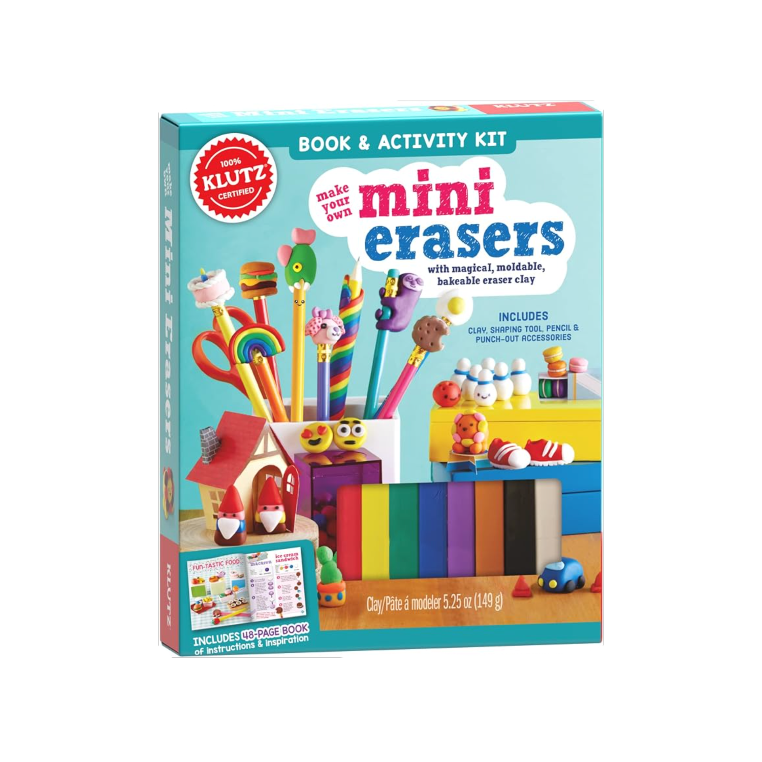 Mini Erasers Activity Kit by Klutz