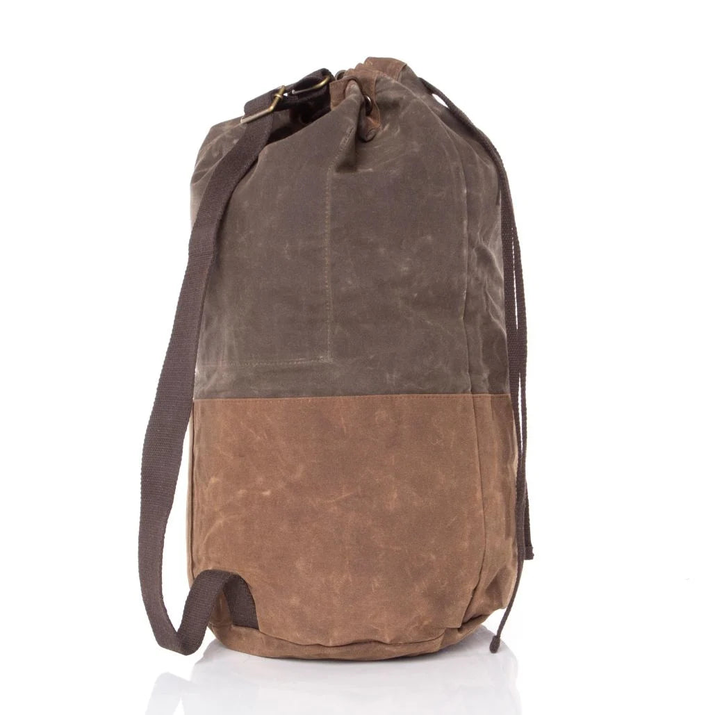 Waxed Canvas Laundry Duffel