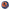 Blue and Orange Alabama Football Helmet Button by Barrel Down South