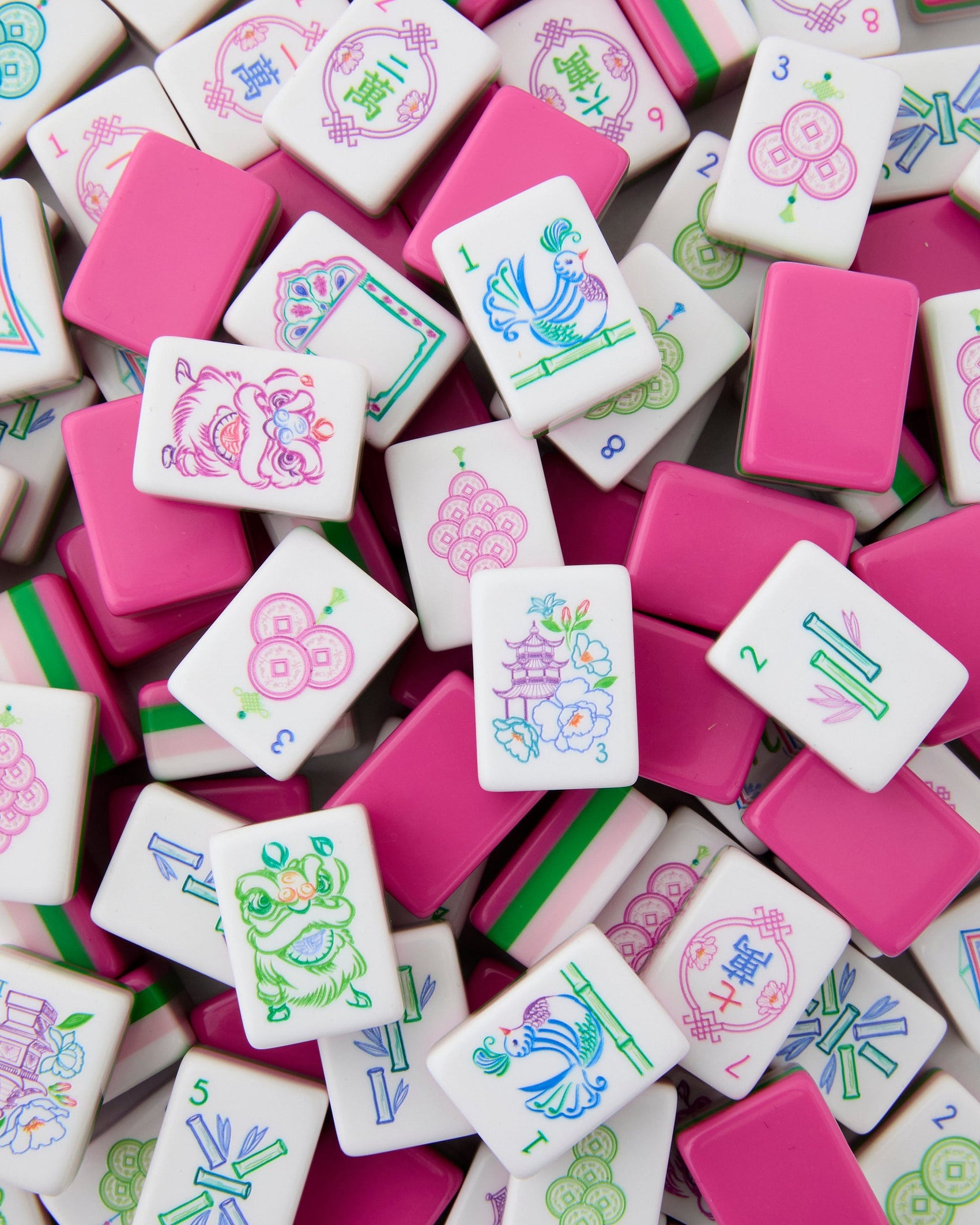 Oh My Mahjong - Tiles - 8 sets