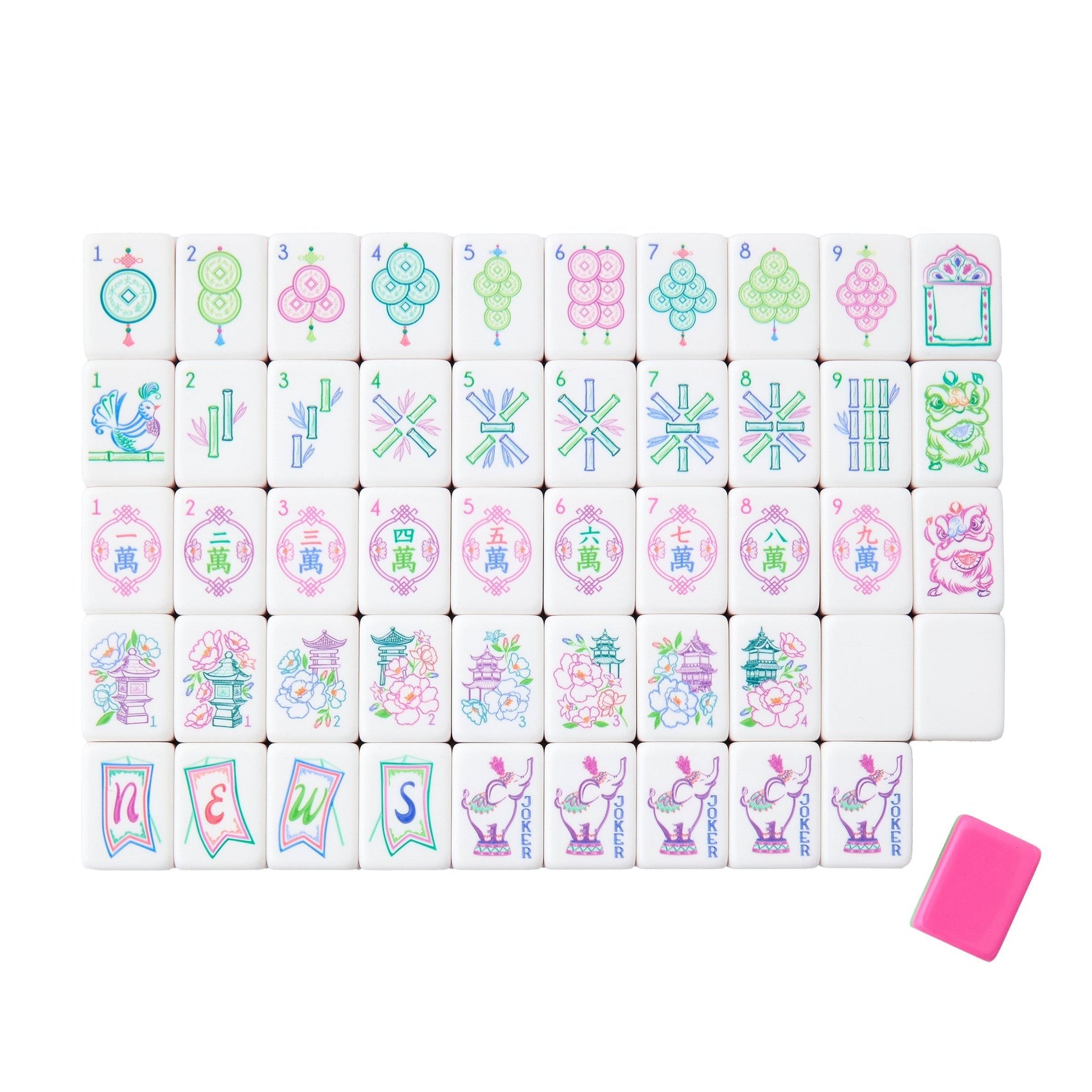 View 26 of Oh My Mahjong Tiles, acrylic