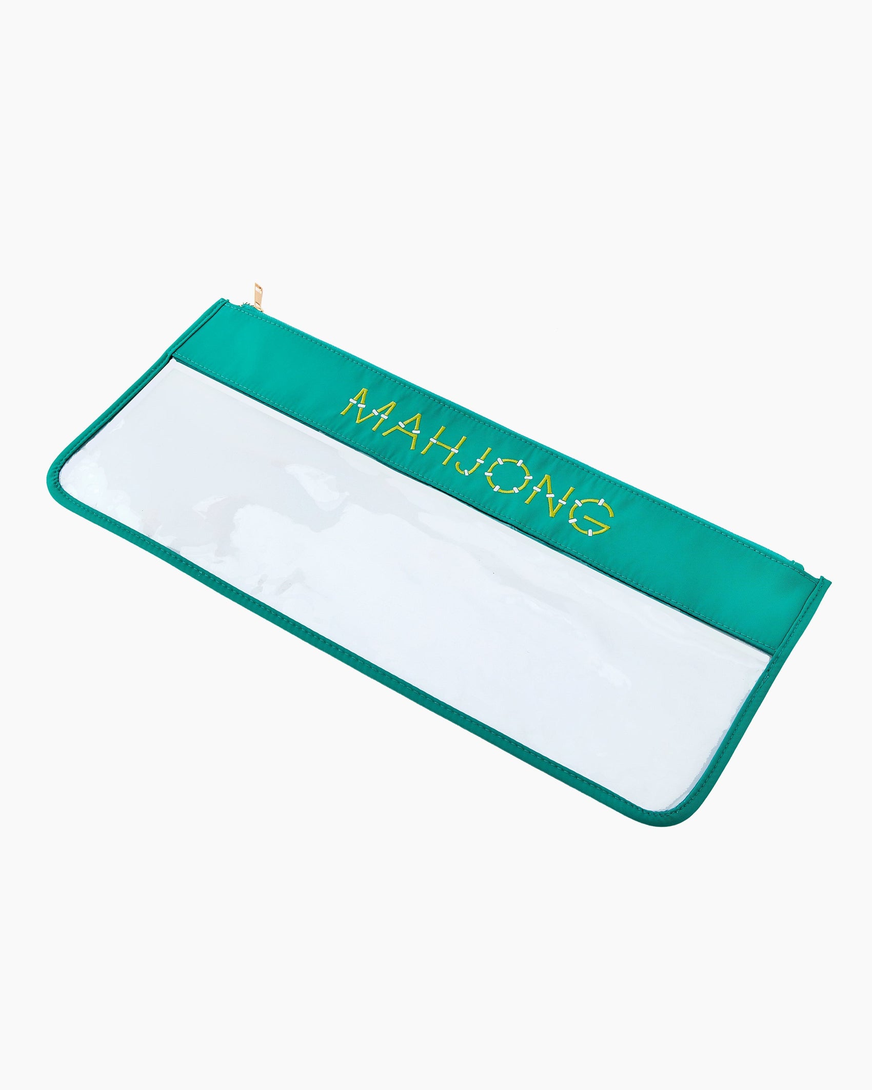 Oh My Mahjong - Tile Bag in Aqua Bamboo