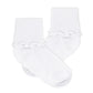White Ripple Socks - Small
