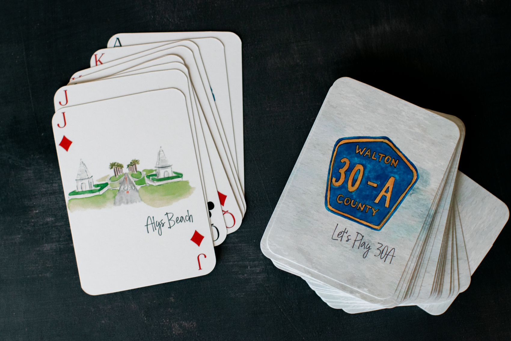 Let's Play 30A Luxury Playing Cards