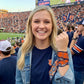 Skinny Scarf – Auburn Tigers
