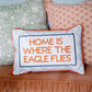 Eagle Needlepoint Pillow