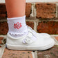 White Ripple Socks - Small