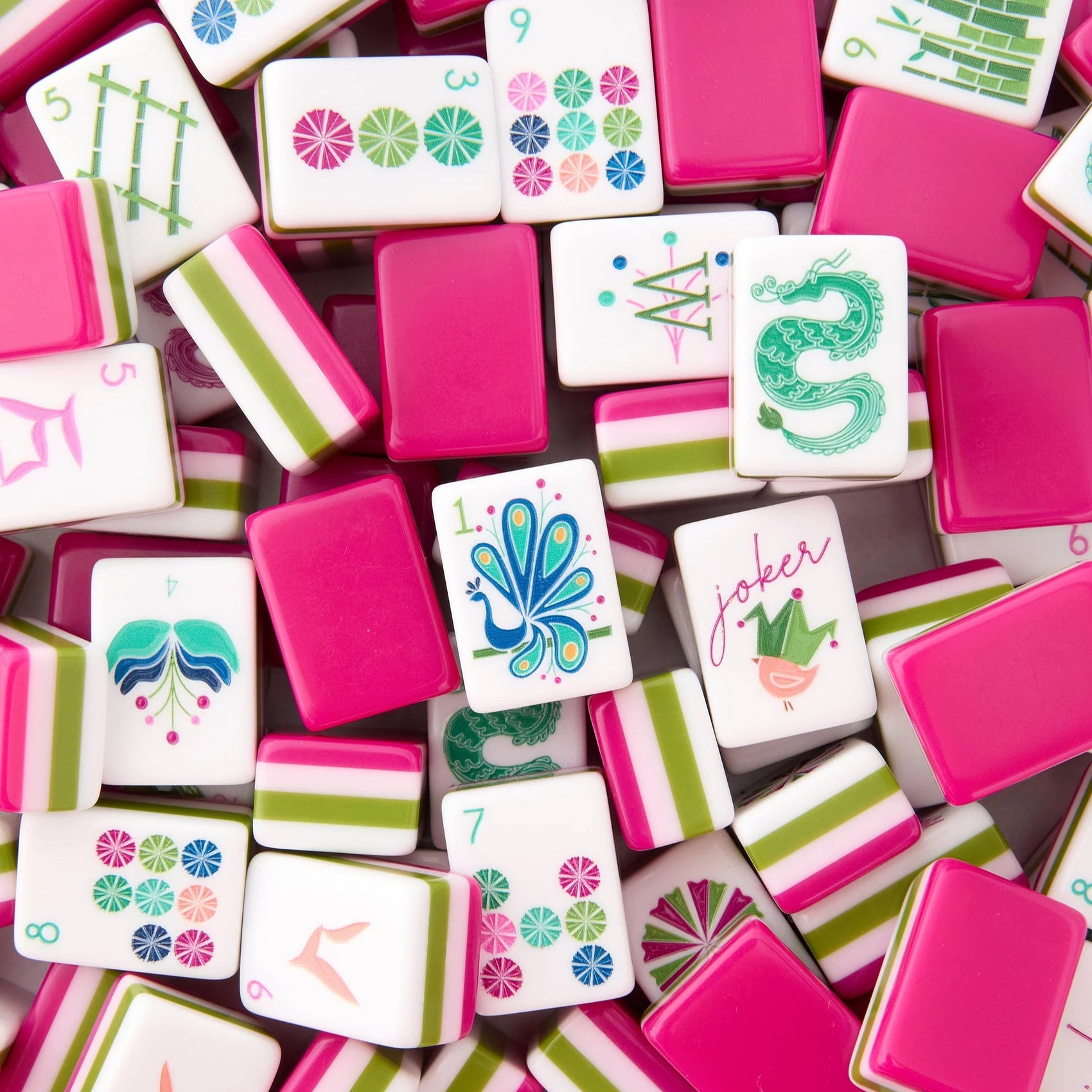 Oh My Mahjong - Tiles - 8 sets