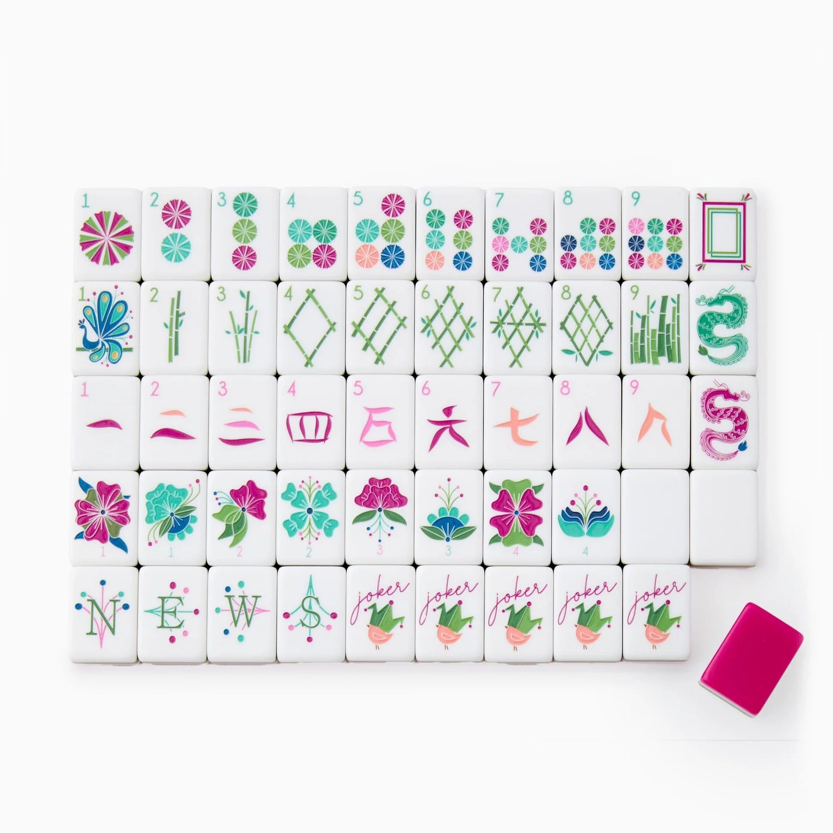 Oh My Mahjong - Tiles - 8 sets