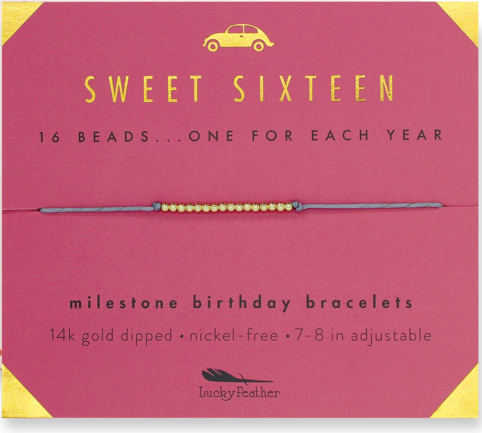 Milestone Birthday Bracelet