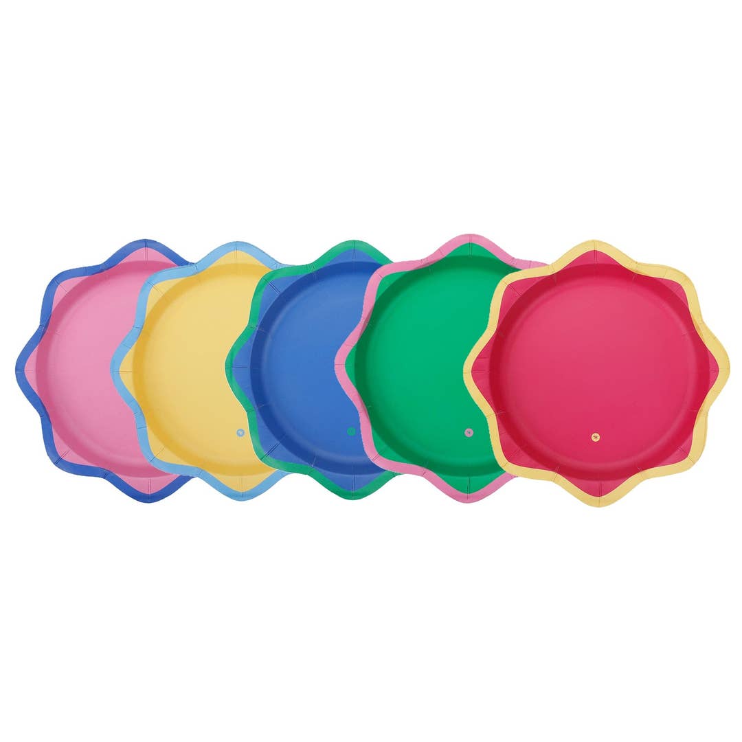 Colorwave Pop Dessert Plates by Packed Party