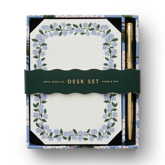 Rifle Paper Co. Hydrangea Note Writing Set