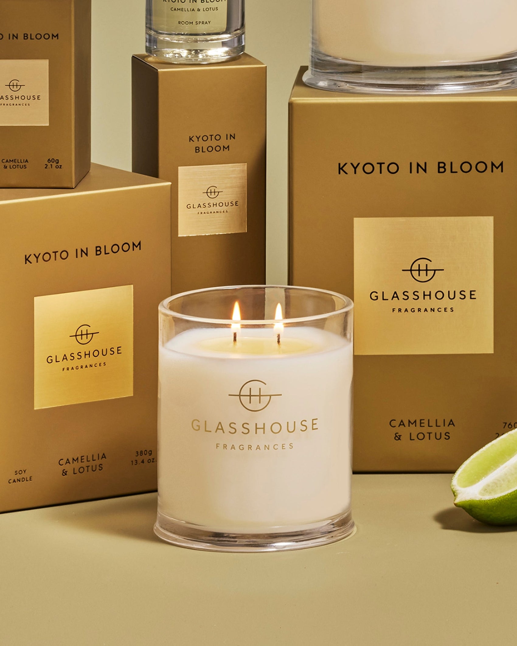 Glasshouse Fragrances Candle