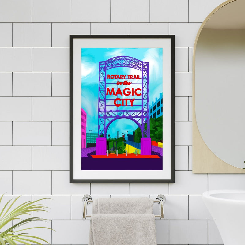 Bailey Made Art Print