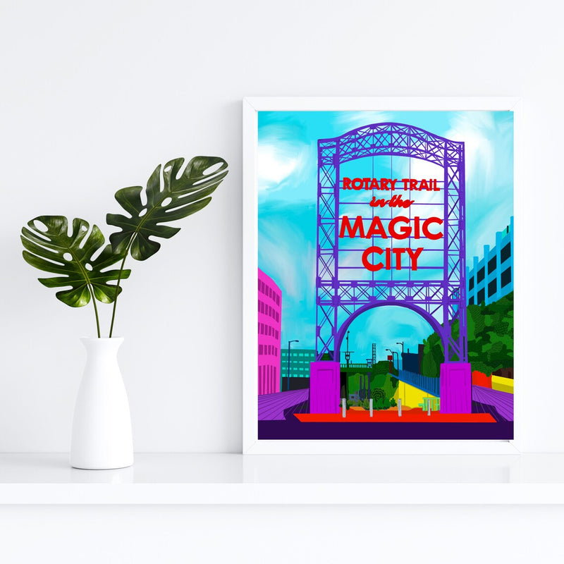 Bailey Made Art Print