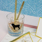 Bulldog Soy Candle in Rocks Glass