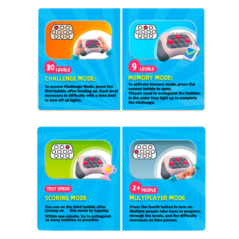 Fast Push Pop-It Game