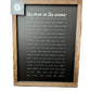 Wood Sign 8x12" - The Man in the Arena