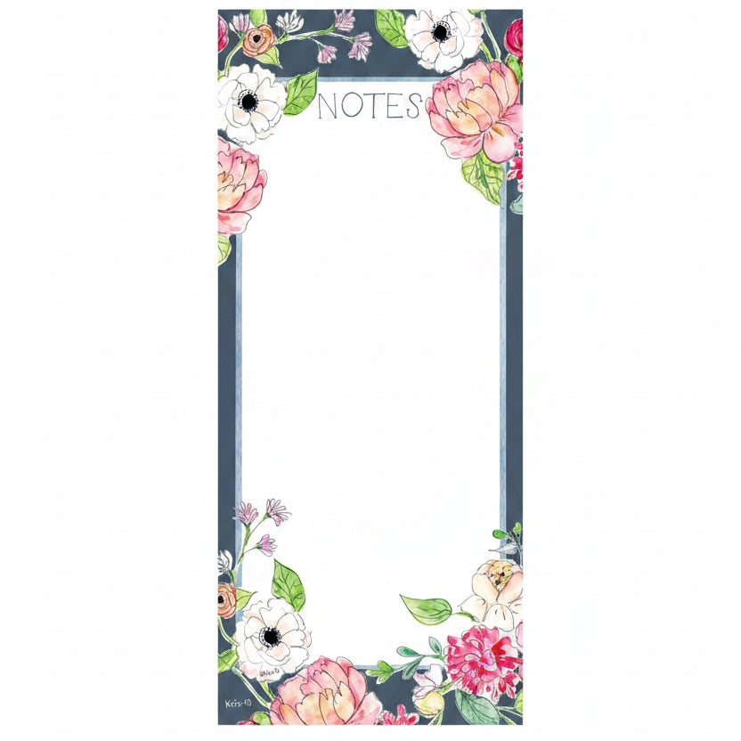 Navy Notes Notepad