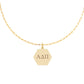 Paperclip Necklace with Sorority Pendant