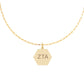 Paperclip Necklace with Sorority Pendant