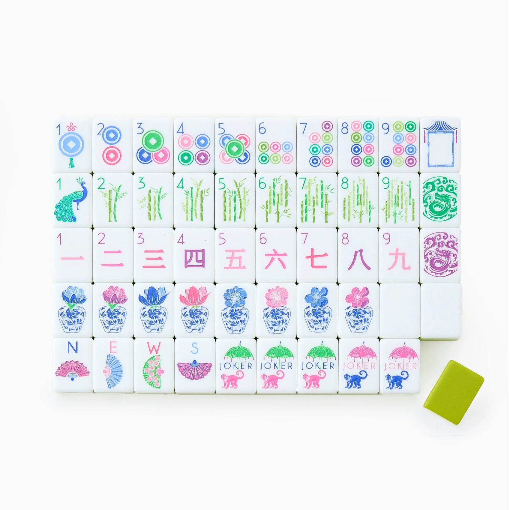 Oh My Mahjong - Tiles - 8 sets