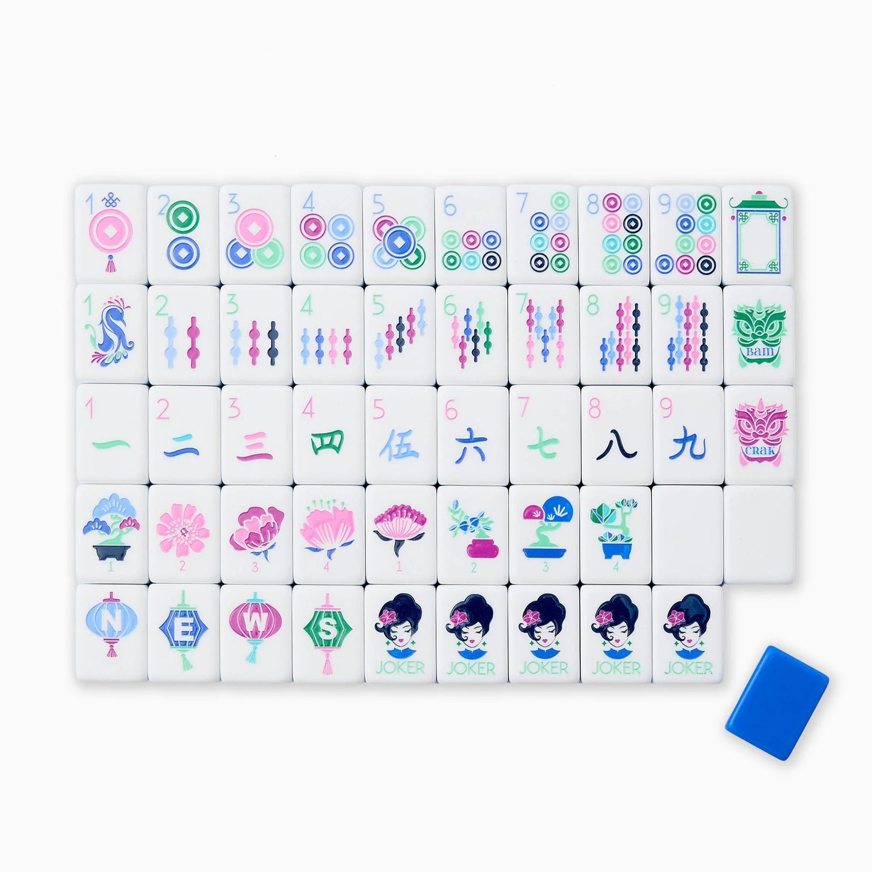 Oh My Mahjong - Tiles - 8 sets