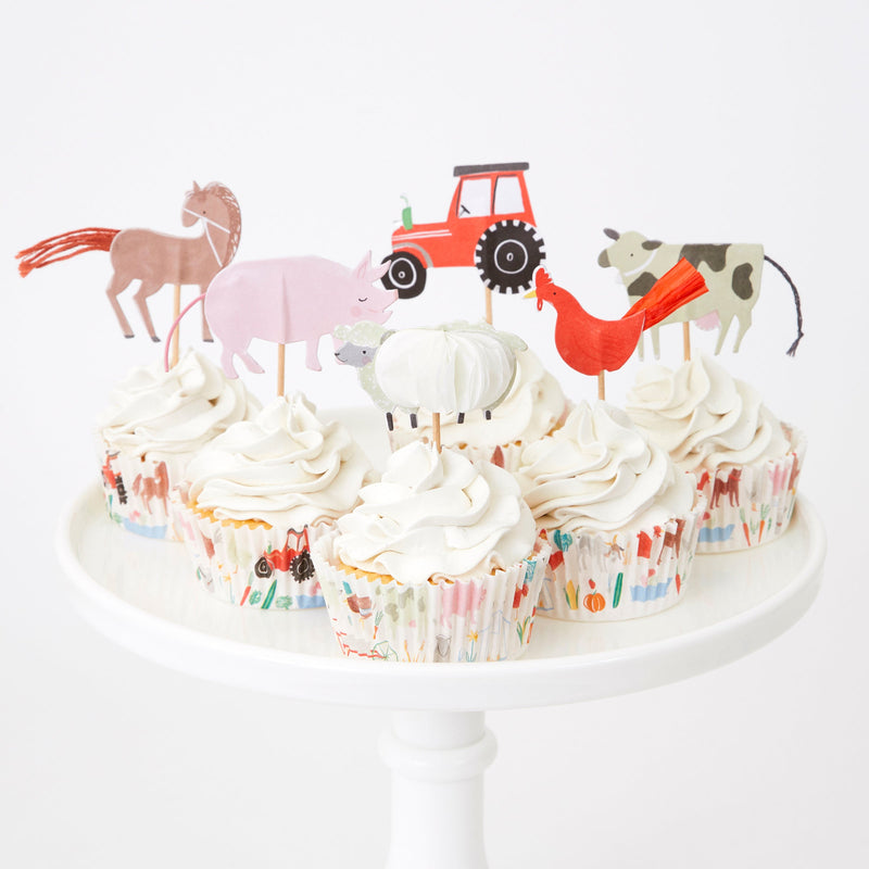 Alternate view of On the Farm Cupcake Kit by Meri Meri