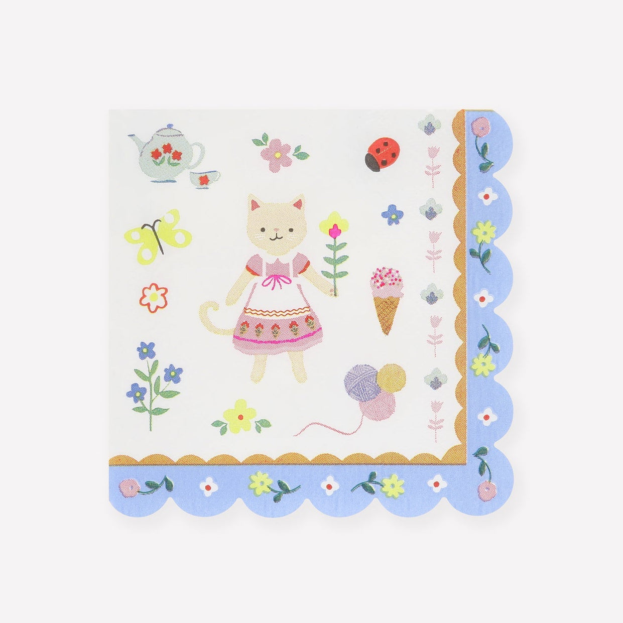 Kitten Club Beverage Napkins, 16 napkins by Meri Meri