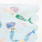 Mermaids Swimming Lunch Napkin Set