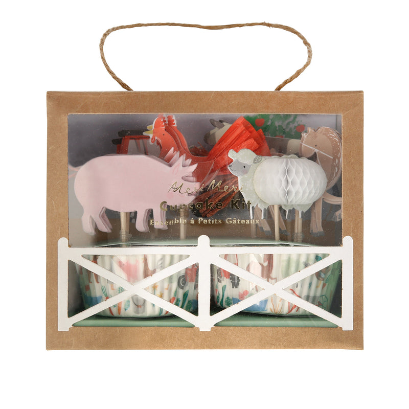 On the Farm Cupcake Kit by Meri Meri