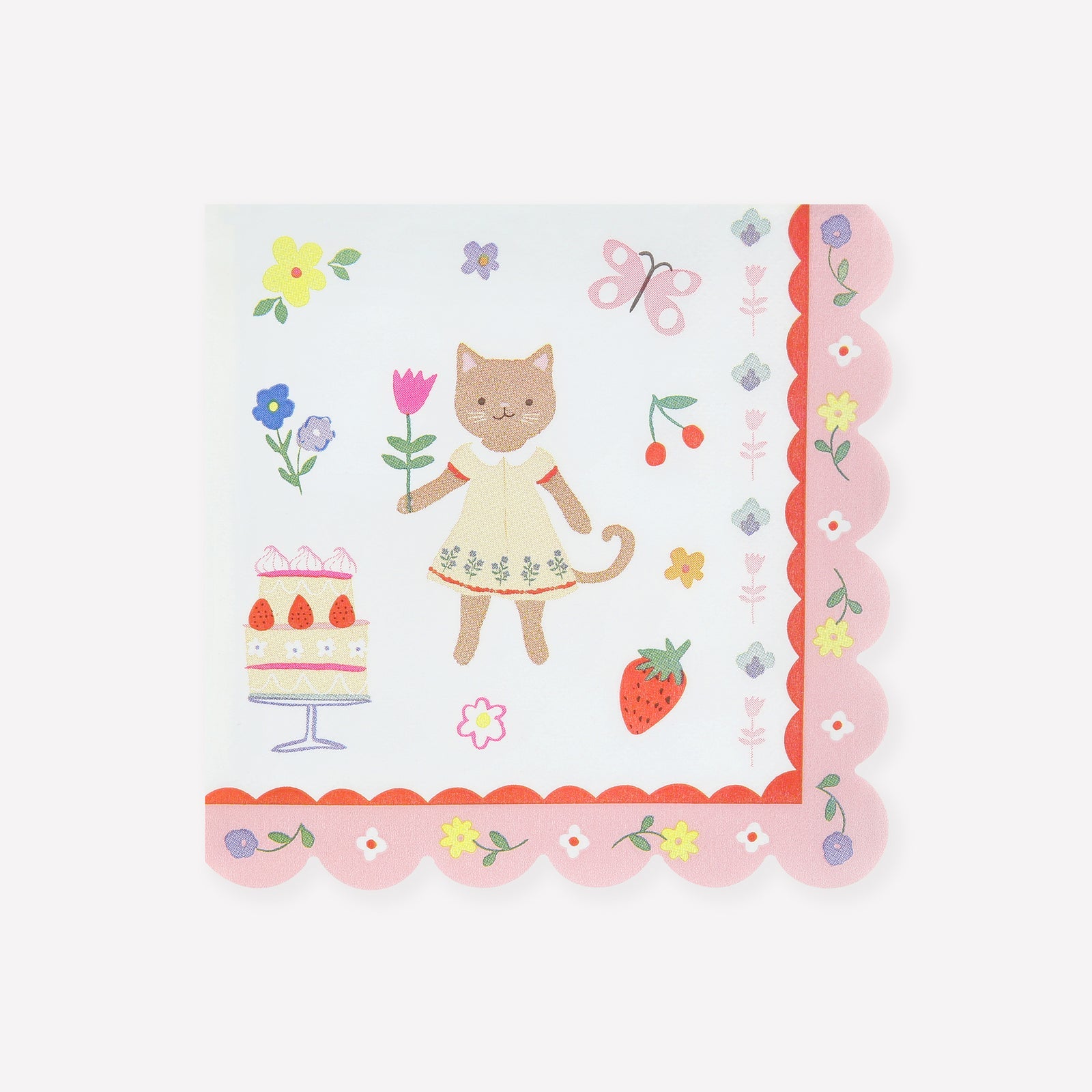 Kitten Club Lunch Napkins, 16 napkins by Meri Meri