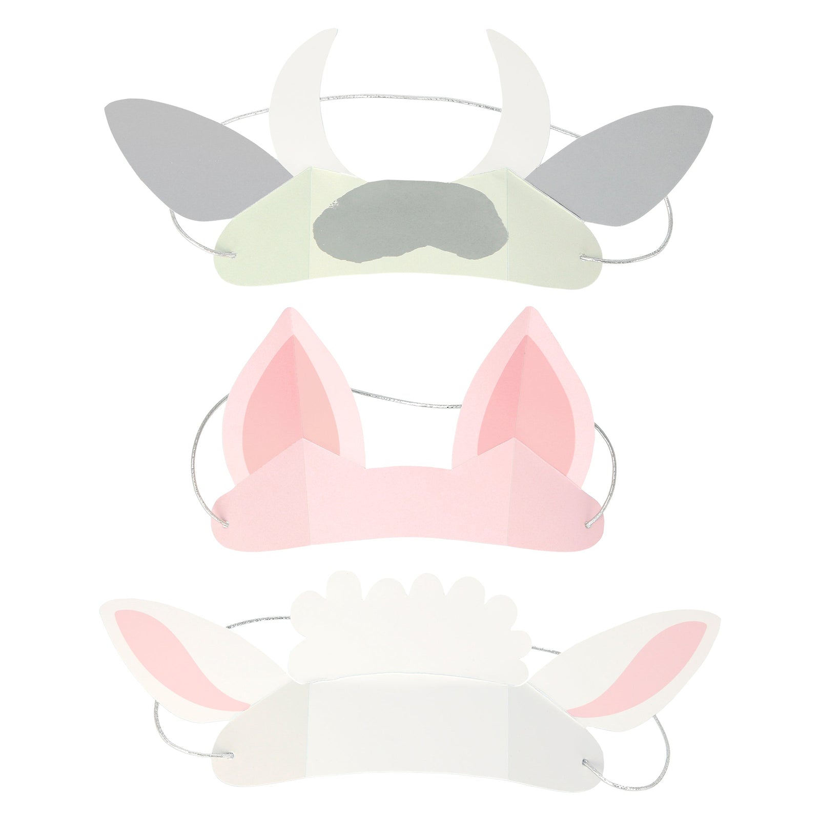 Alternate view of On the Farm Animal Ears by Meri Meri