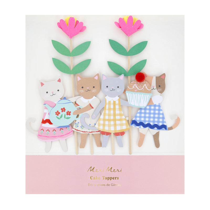 Kitten Club Cake Toppers by Meri Meri