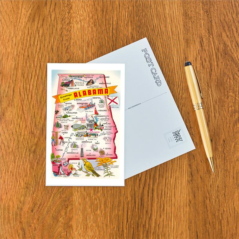 Alabama/Birmingham Postcards