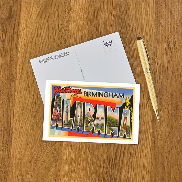 Alabama/Birmingham Postcards