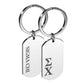 Fraternity Dog Tag Keychain