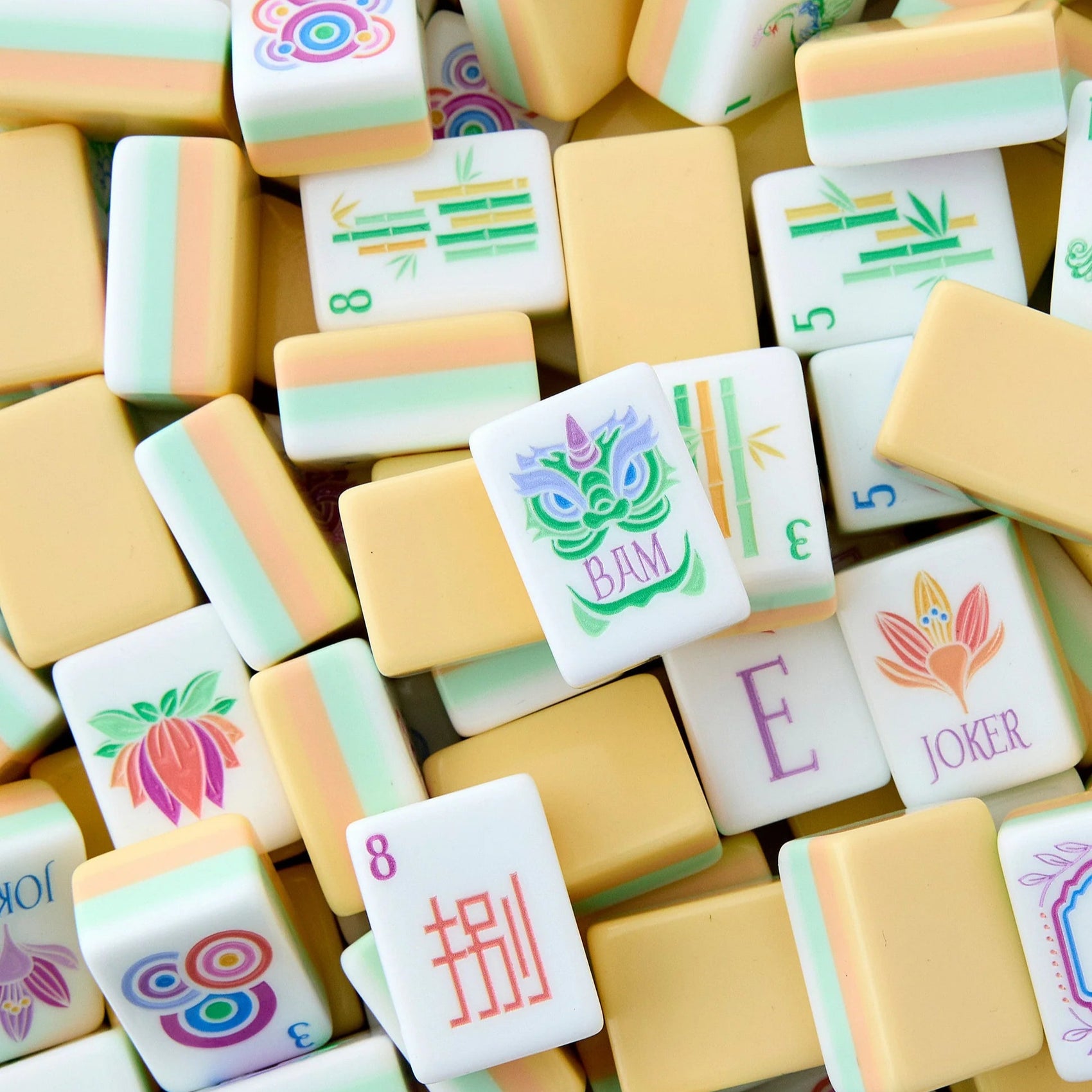Oh My Mahjong - Tiles - 8 sets
