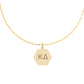 Paperclip Necklace with Sorority Pendant