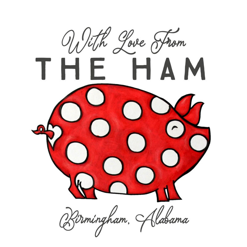 "With Love From the Ham" Notecard